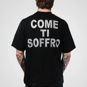 COME TI SOFFRO TEE BLACK - Replacement Brand