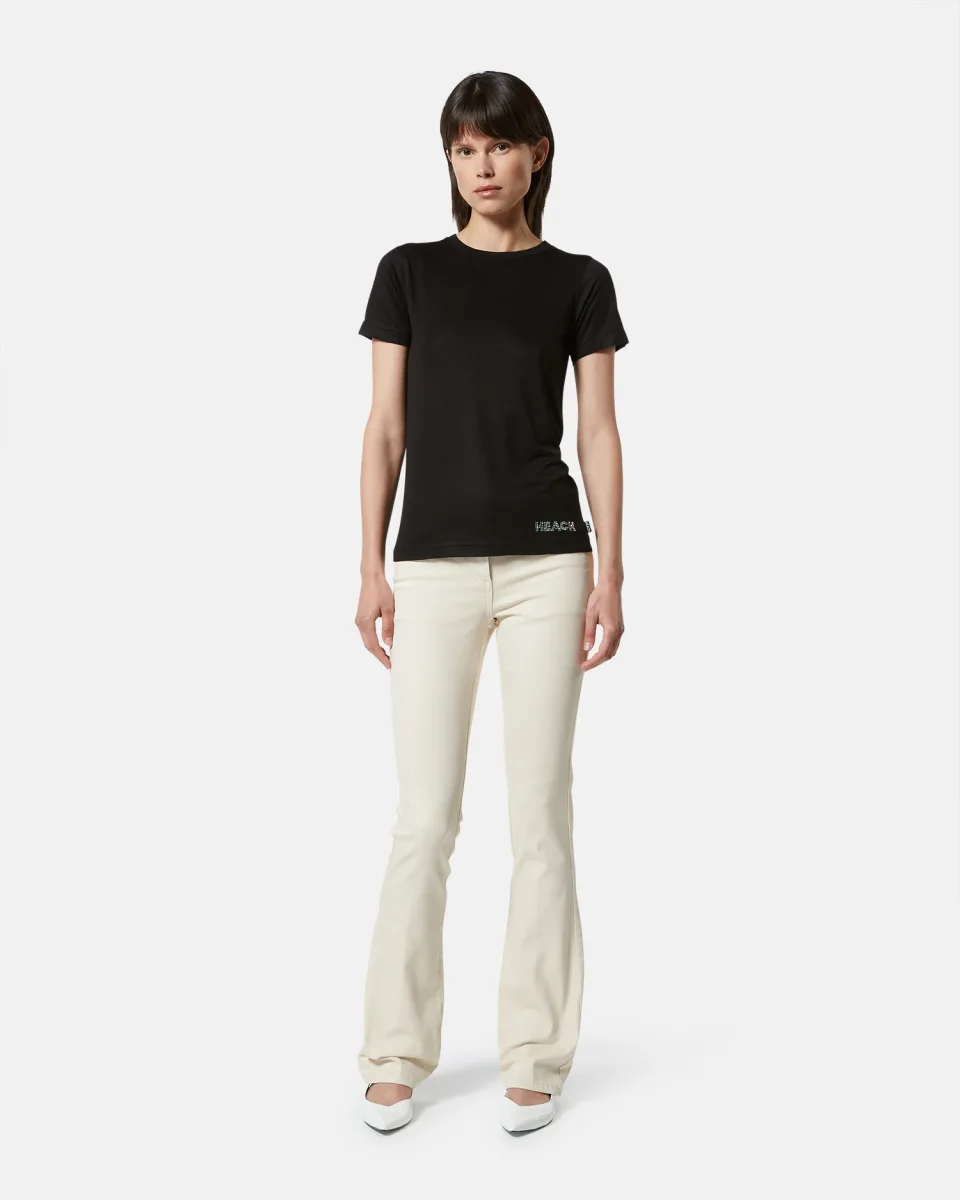 T-shirt basic con logo