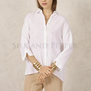 Camicia Claudia bianca